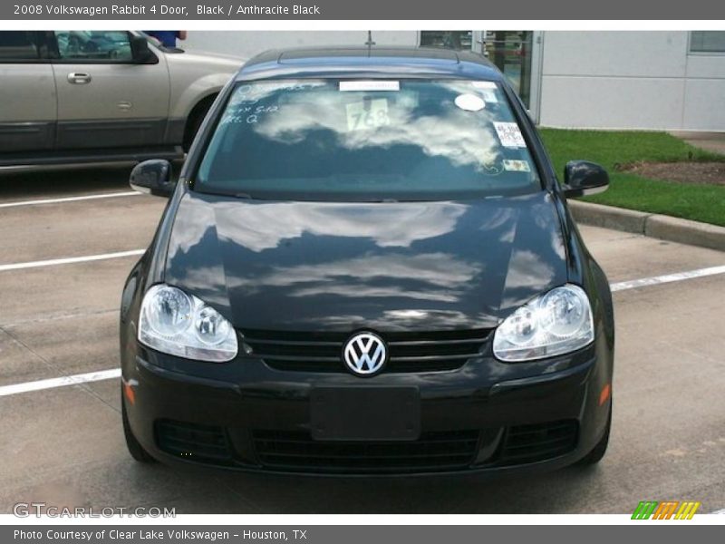 Black / Anthracite Black 2008 Volkswagen Rabbit 4 Door
