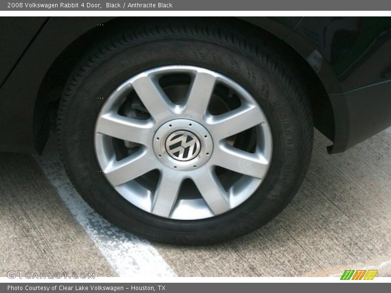 Black / Anthracite Black 2008 Volkswagen Rabbit 4 Door