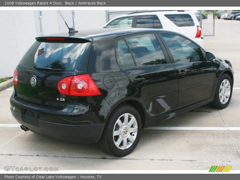 Black / Anthracite Black 2008 Volkswagen Rabbit 4 Door