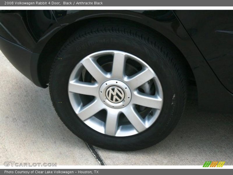 Black / Anthracite Black 2008 Volkswagen Rabbit 4 Door