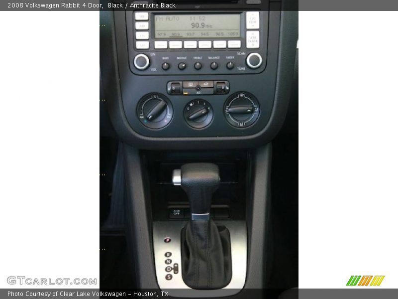 Black / Anthracite Black 2008 Volkswagen Rabbit 4 Door