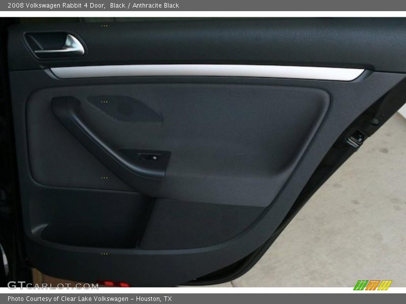 Black / Anthracite Black 2008 Volkswagen Rabbit 4 Door