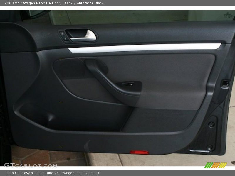 Black / Anthracite Black 2008 Volkswagen Rabbit 4 Door