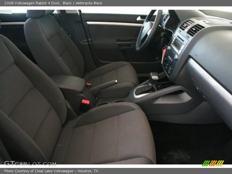 Black / Anthracite Black 2008 Volkswagen Rabbit 4 Door