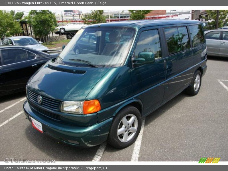 Emerald Green Pearl / Beige 2003 Volkswagen EuroVan GLS