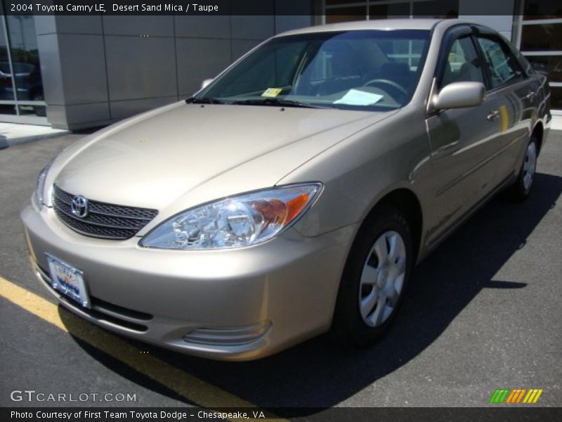 Desert Sand Mica / Taupe 2004 Toyota Camry LE