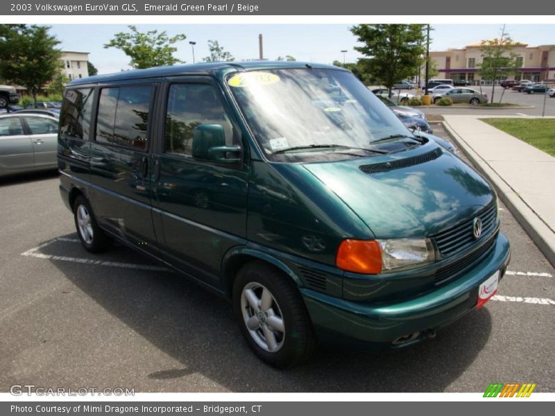 Emerald Green Pearl / Beige 2003 Volkswagen EuroVan GLS