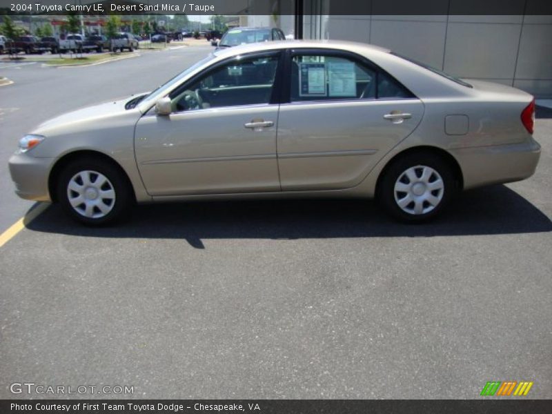 Desert Sand Mica / Taupe 2004 Toyota Camry LE
