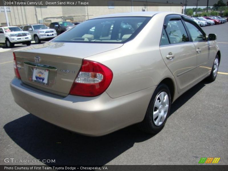 Desert Sand Mica / Taupe 2004 Toyota Camry LE