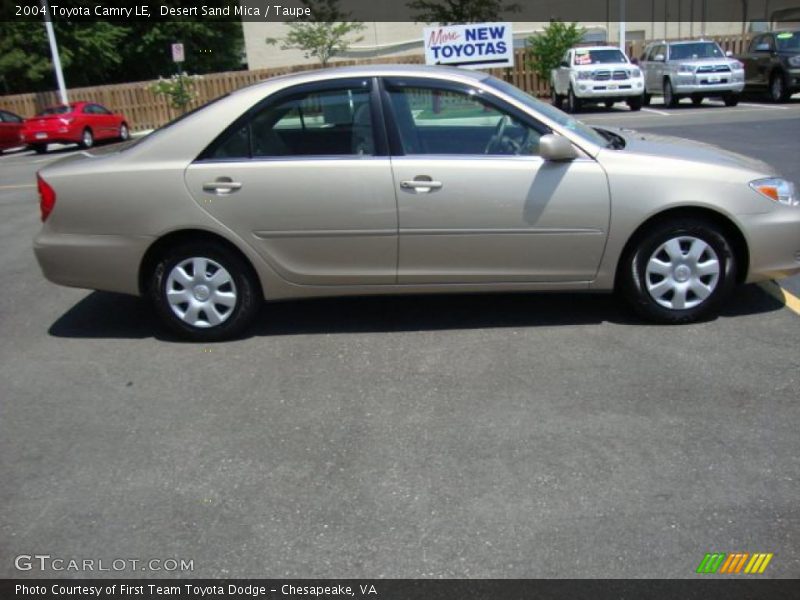 Desert Sand Mica / Taupe 2004 Toyota Camry LE