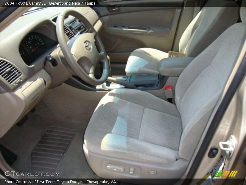 Desert Sand Mica / Taupe 2004 Toyota Camry LE