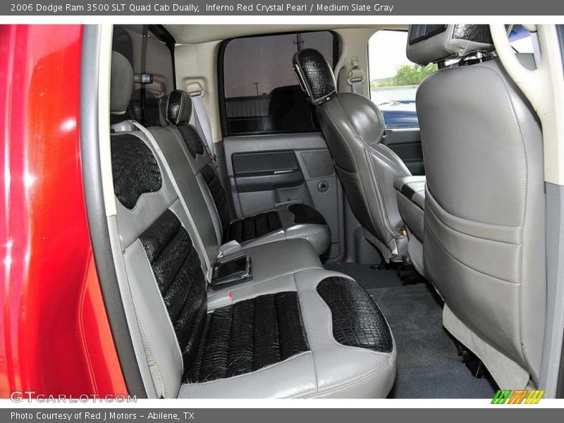 Inferno Red Crystal Pearl / Medium Slate Gray 2006 Dodge Ram 3500 SLT Quad Cab Dually