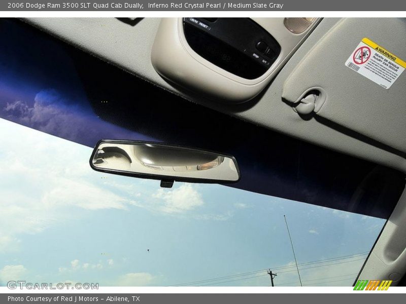Inferno Red Crystal Pearl / Medium Slate Gray 2006 Dodge Ram 3500 SLT Quad Cab Dually