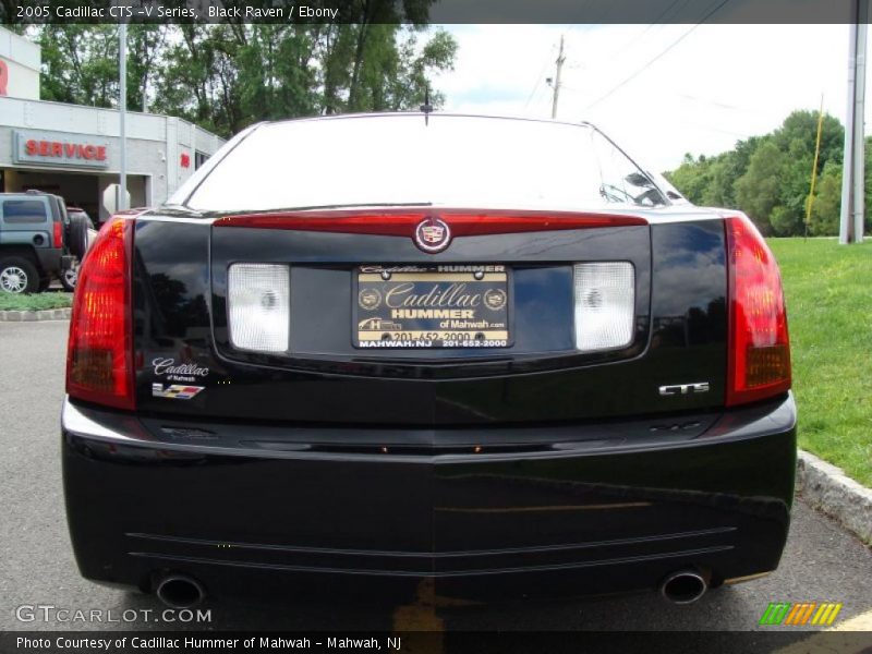 Black Raven / Ebony 2005 Cadillac CTS -V Series