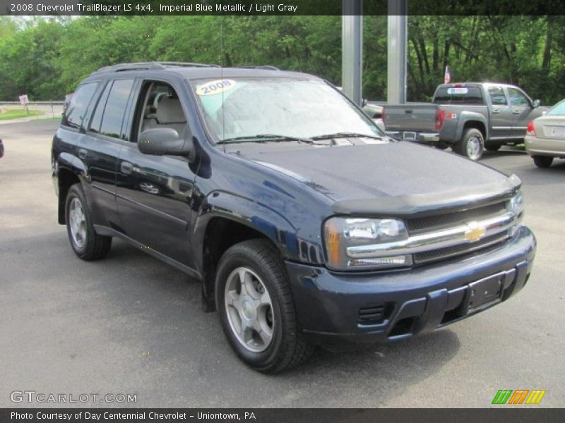 Imperial Blue Metallic / Light Gray 2008 Chevrolet TrailBlazer LS 4x4
