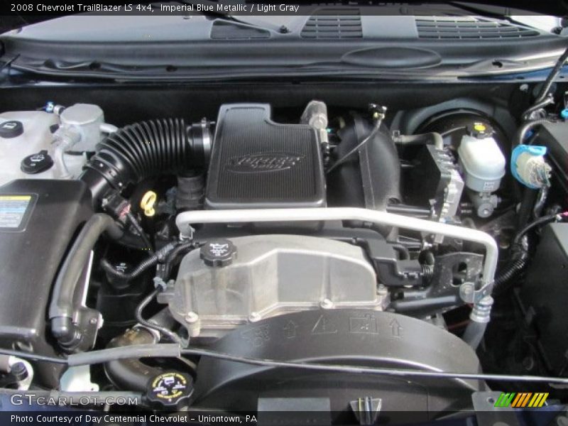 Imperial Blue Metallic / Light Gray 2008 Chevrolet TrailBlazer LS 4x4