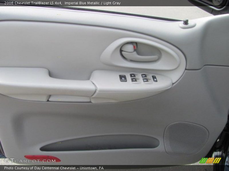 Imperial Blue Metallic / Light Gray 2008 Chevrolet TrailBlazer LS 4x4