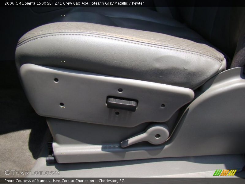 Stealth Gray Metallic / Pewter 2006 GMC Sierra 1500 SLT Z71 Crew Cab 4x4