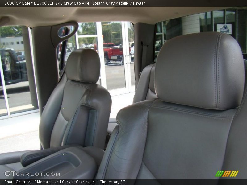 Stealth Gray Metallic / Pewter 2006 GMC Sierra 1500 SLT Z71 Crew Cab 4x4