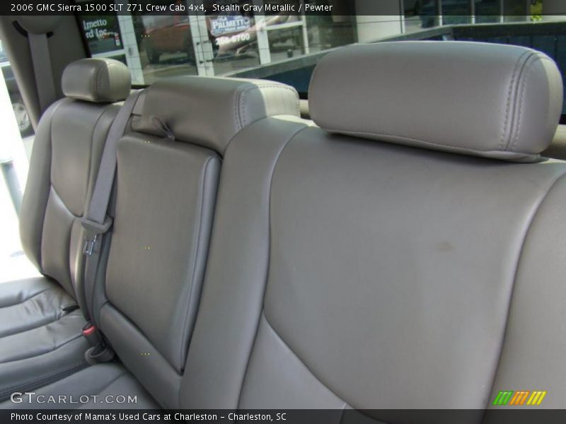 Stealth Gray Metallic / Pewter 2006 GMC Sierra 1500 SLT Z71 Crew Cab 4x4