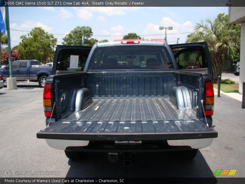 Stealth Gray Metallic / Pewter 2006 GMC Sierra 1500 SLT Z71 Crew Cab 4x4