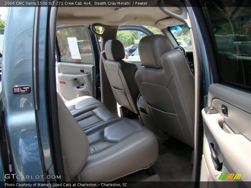 Stealth Gray Metallic / Pewter 2006 GMC Sierra 1500 SLT Z71 Crew Cab 4x4