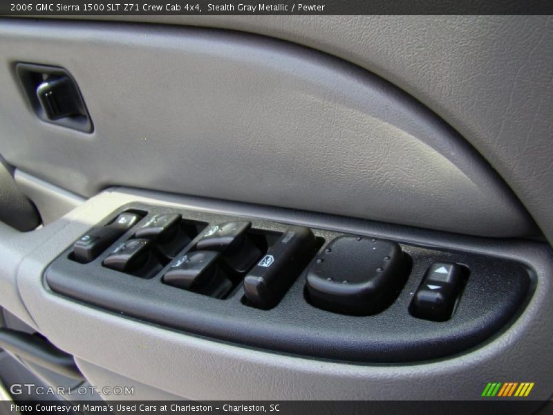 Stealth Gray Metallic / Pewter 2006 GMC Sierra 1500 SLT Z71 Crew Cab 4x4