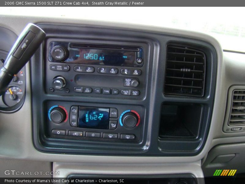 Stealth Gray Metallic / Pewter 2006 GMC Sierra 1500 SLT Z71 Crew Cab 4x4