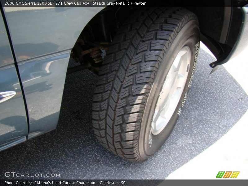 Stealth Gray Metallic / Pewter 2006 GMC Sierra 1500 SLT Z71 Crew Cab 4x4