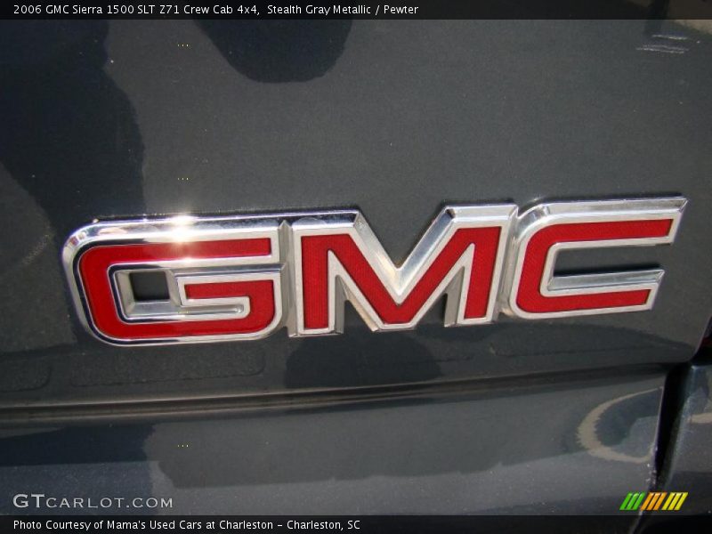 Stealth Gray Metallic / Pewter 2006 GMC Sierra 1500 SLT Z71 Crew Cab 4x4