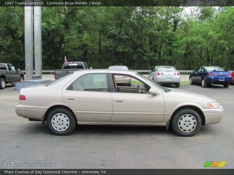 Cashmere Beige Metallic / Beige 1997 Toyota Camry LE
