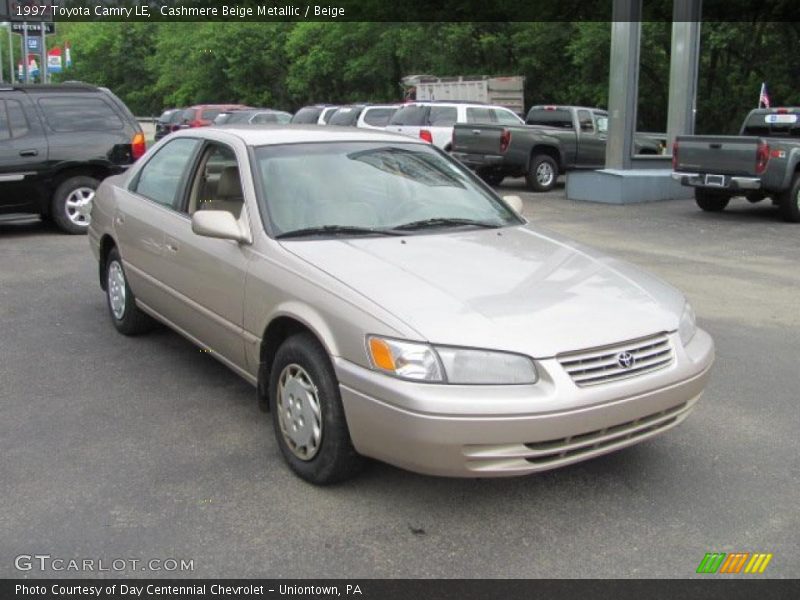 Cashmere Beige Metallic / Beige 1997 Toyota Camry LE