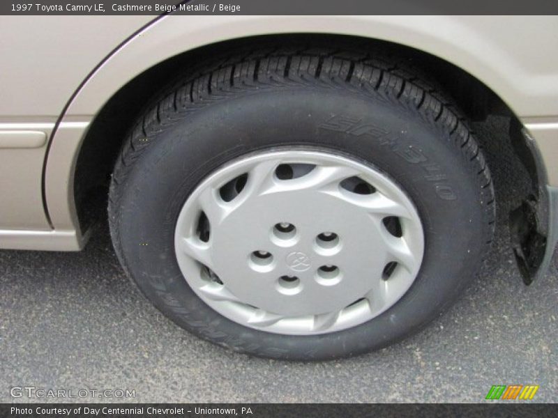 Cashmere Beige Metallic / Beige 1997 Toyota Camry LE