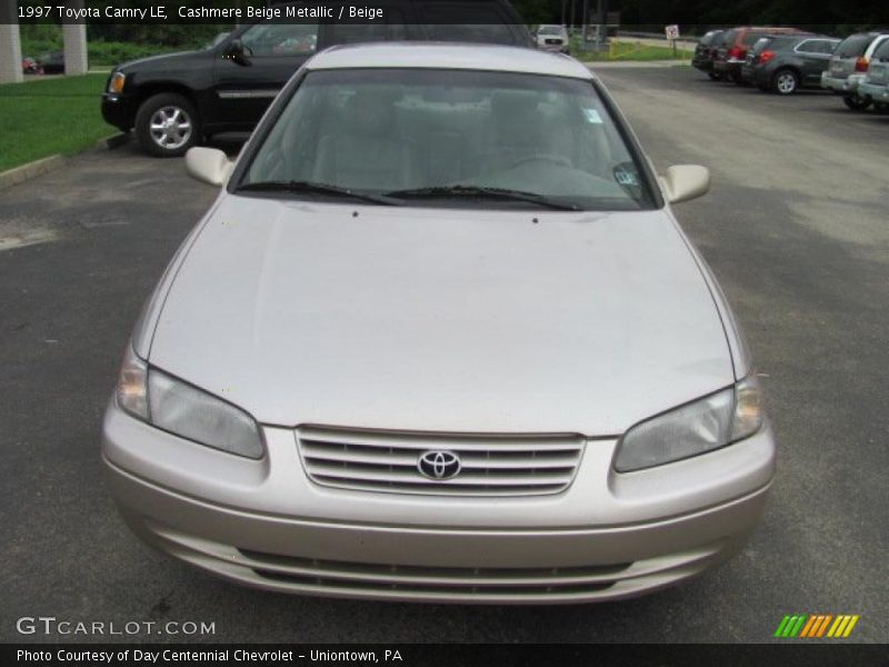 Cashmere Beige Metallic / Beige 1997 Toyota Camry LE