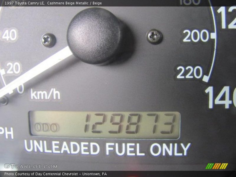 Cashmere Beige Metallic / Beige 1997 Toyota Camry LE