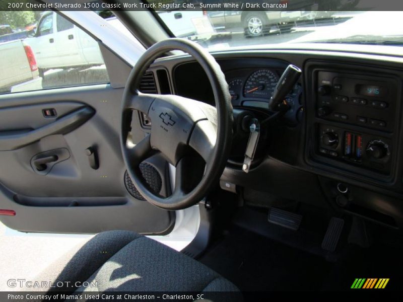 Summit White / Dark Charcoal 2007 Chevrolet Silverado 1500 Classic Work Truck Regular Cab