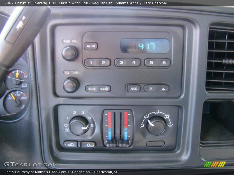 Summit White / Dark Charcoal 2007 Chevrolet Silverado 1500 Classic Work Truck Regular Cab