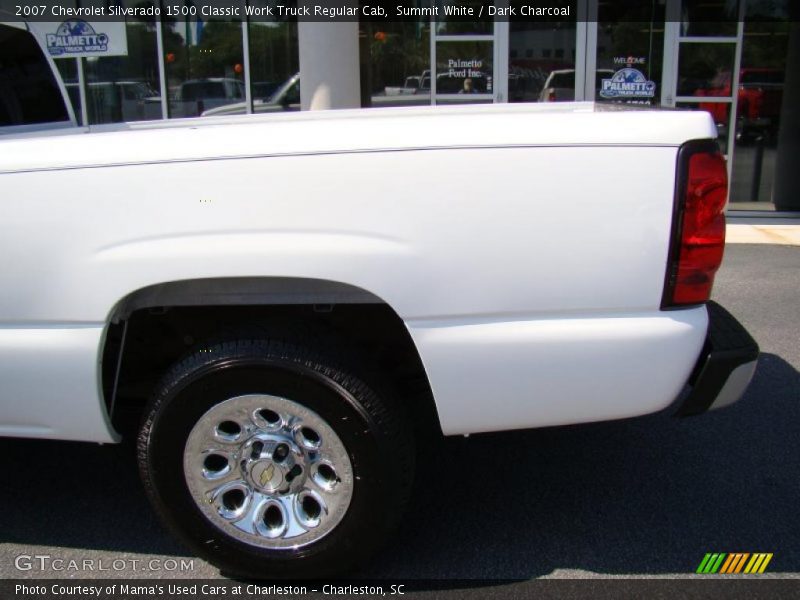 Summit White / Dark Charcoal 2007 Chevrolet Silverado 1500 Classic Work Truck Regular Cab