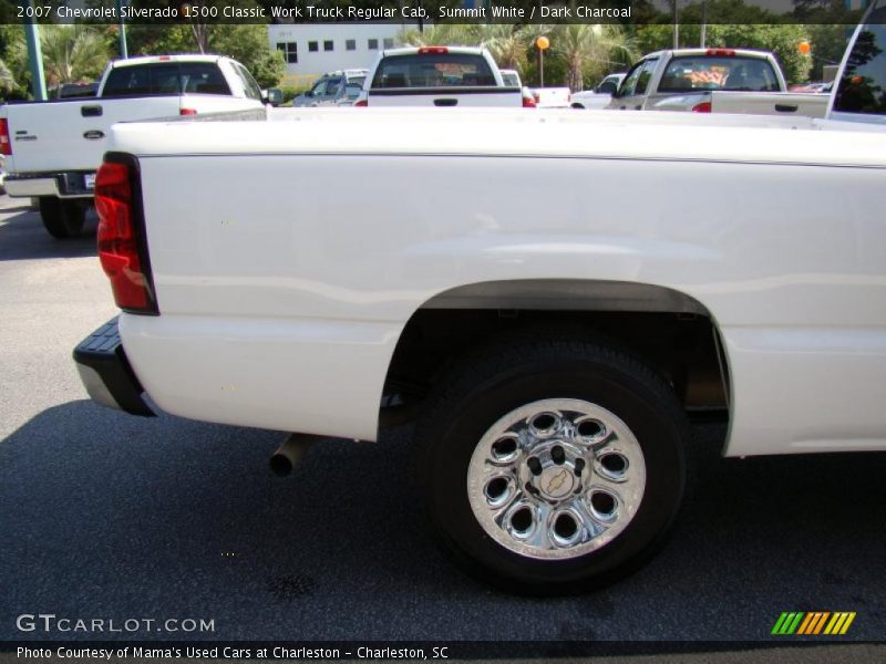 Summit White / Dark Charcoal 2007 Chevrolet Silverado 1500 Classic Work Truck Regular Cab