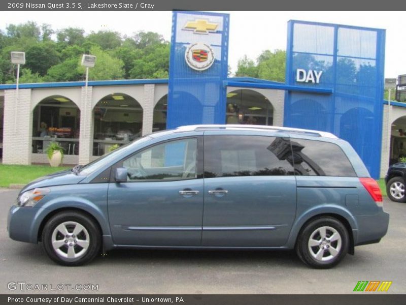 Lakeshore Slate / Gray 2009 Nissan Quest 3.5 S