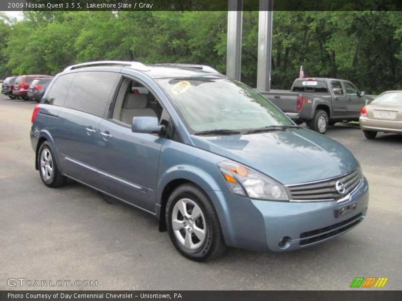 Lakeshore Slate / Gray 2009 Nissan Quest 3.5 S