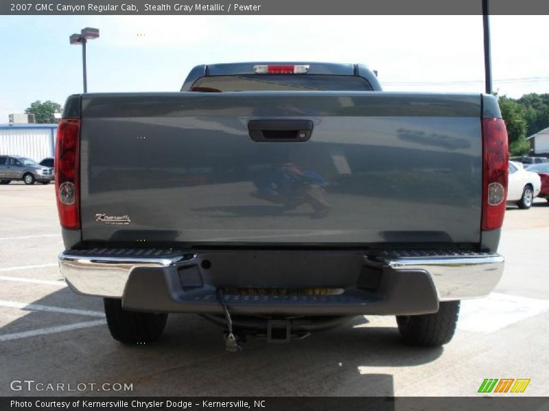 Stealth Gray Metallic / Pewter 2007 GMC Canyon Regular Cab