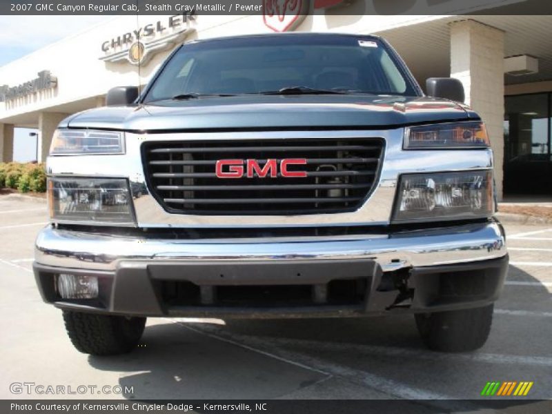 Stealth Gray Metallic / Pewter 2007 GMC Canyon Regular Cab