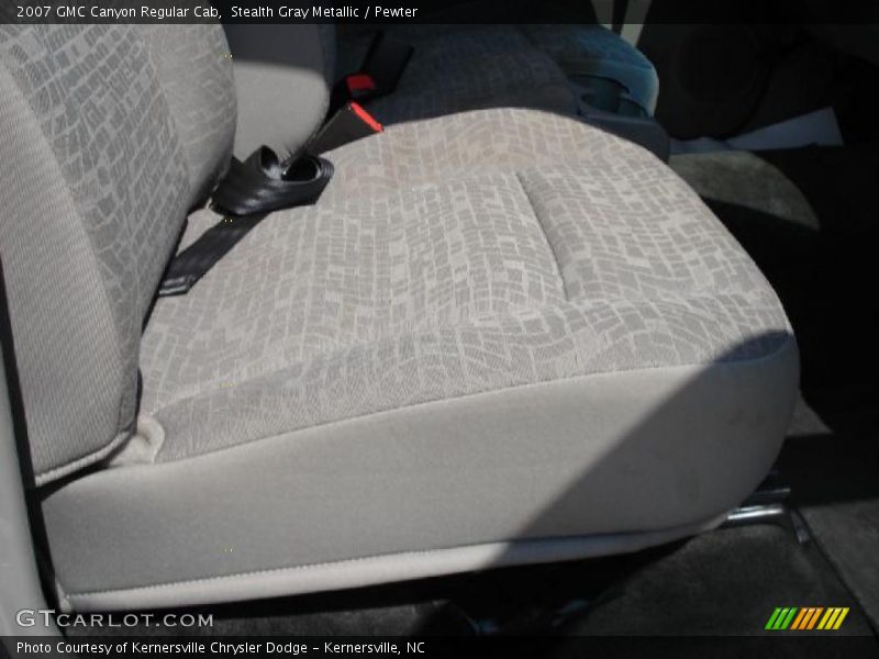 Stealth Gray Metallic / Pewter 2007 GMC Canyon Regular Cab