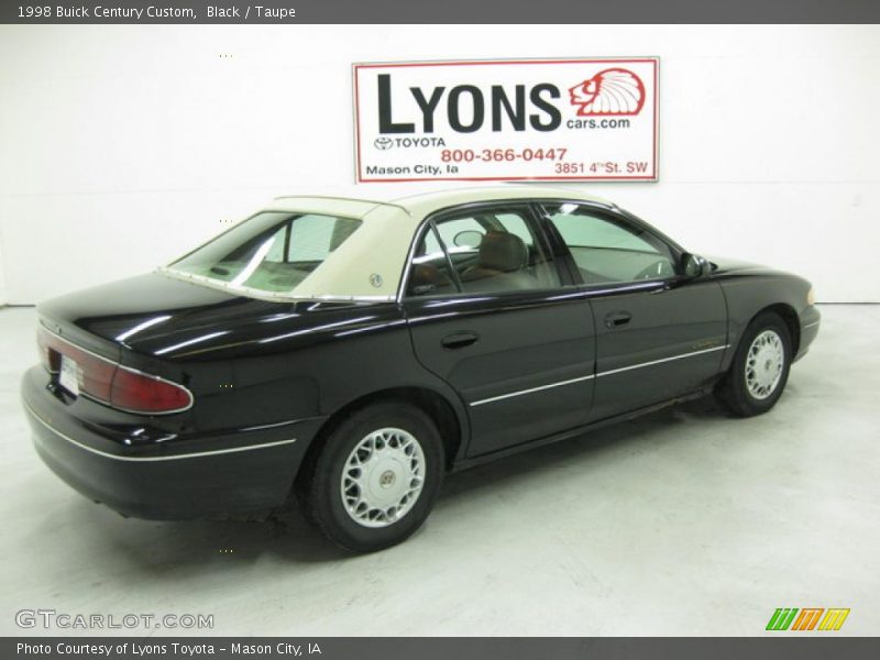 Black / Taupe 1998 Buick Century Custom