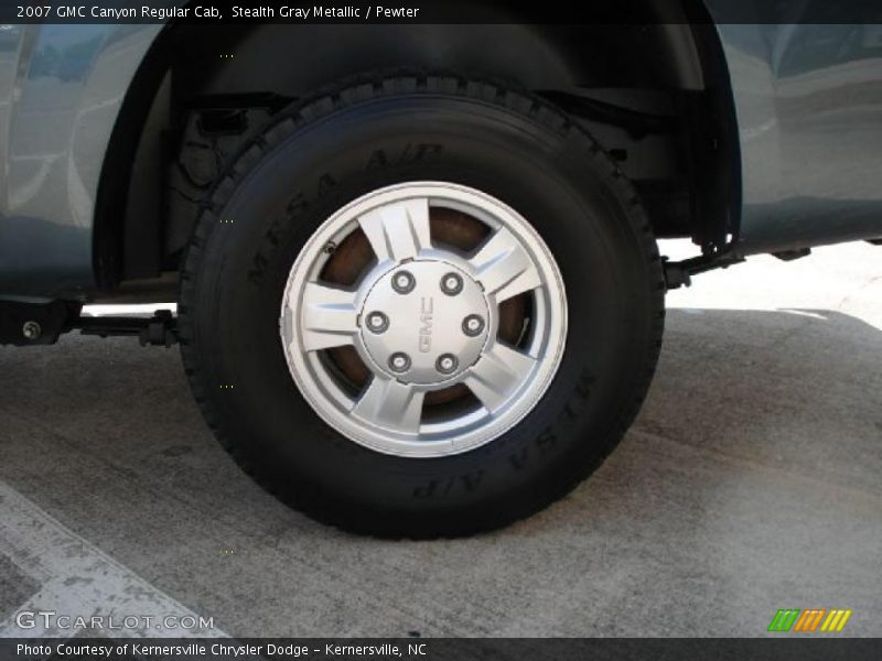 Stealth Gray Metallic / Pewter 2007 GMC Canyon Regular Cab