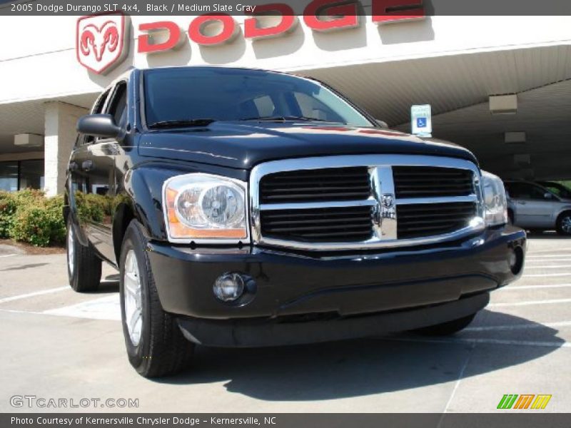 Black / Medium Slate Gray 2005 Dodge Durango SLT 4x4