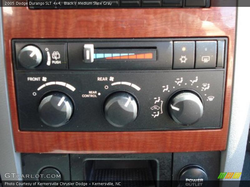 Black / Medium Slate Gray 2005 Dodge Durango SLT 4x4