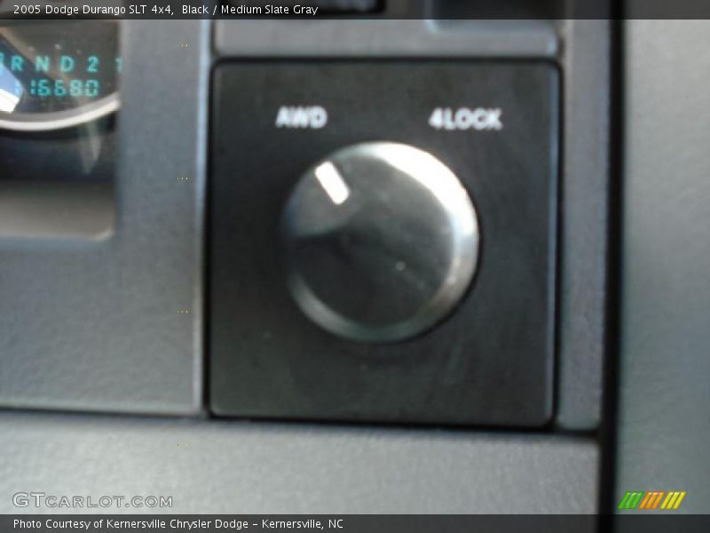 Black / Medium Slate Gray 2005 Dodge Durango SLT 4x4