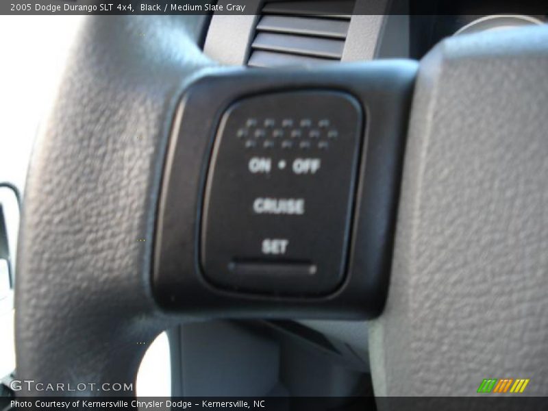 Black / Medium Slate Gray 2005 Dodge Durango SLT 4x4